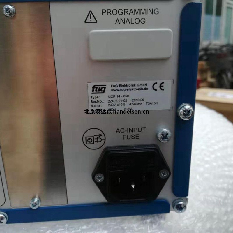 FUG高壓電源HCE 7-12500用于半導(dǎo)體材料和電子管的測試和制造