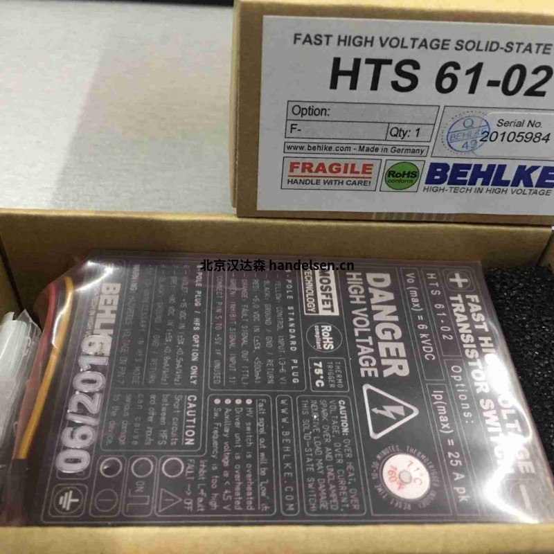 德國behlke開關HTS 401-15-SiC現(xiàn)貨