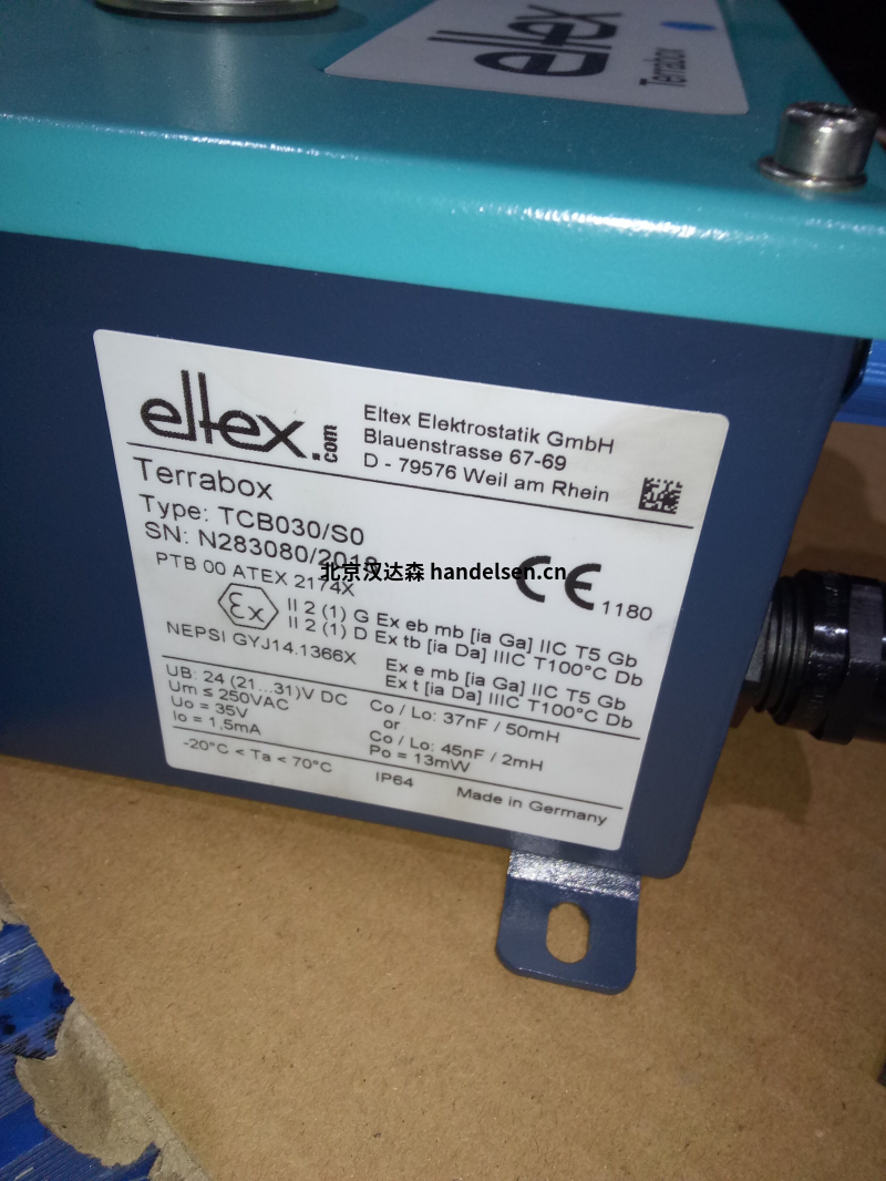 德國eltex靜電接地夾AG70系列