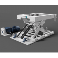PRO-HUB 皮帶升降臺，最大高達(dá) 600 mm/s，最大有效載荷 10 t