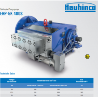 Hauhinco EHP-5K 400S 五工柱塞泵，帶板閥，工作壓力高達(dá) 420 bar
