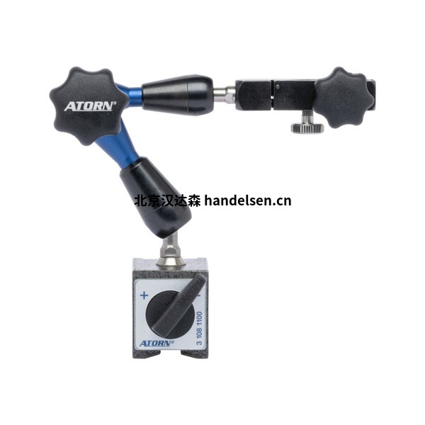 ATORN三腳架31081100 半徑130mm鉸接式磁性表座 ATORN三腳架31081100 半徑130mm鉸接式磁性表座